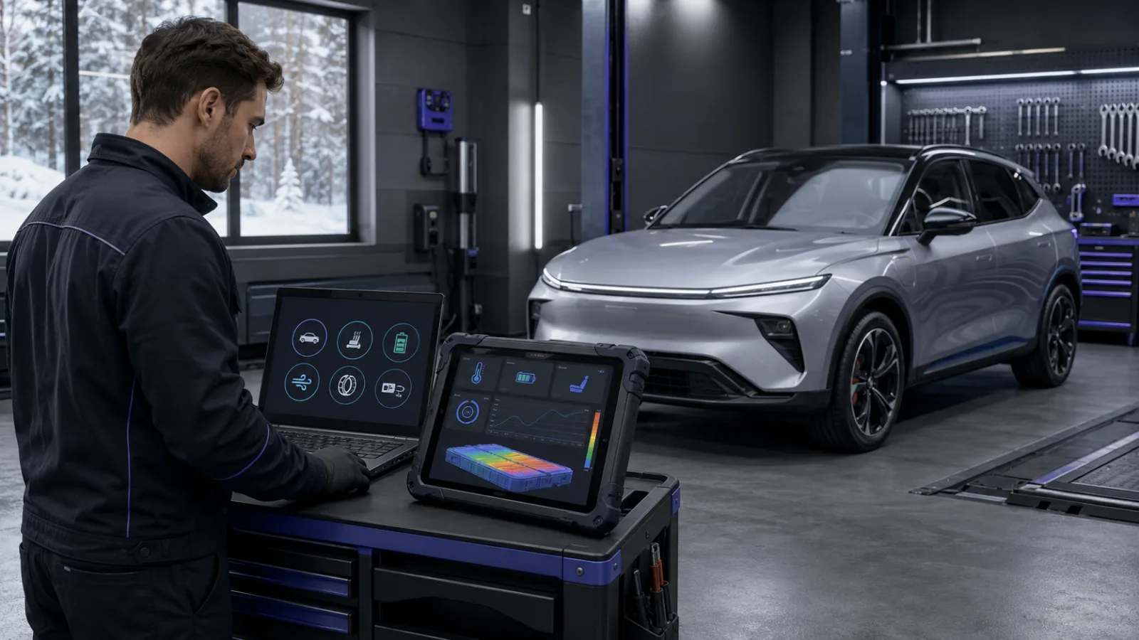 Почему BYD Blade теряет ёмкость зимой: поясняющая иллюстрация
