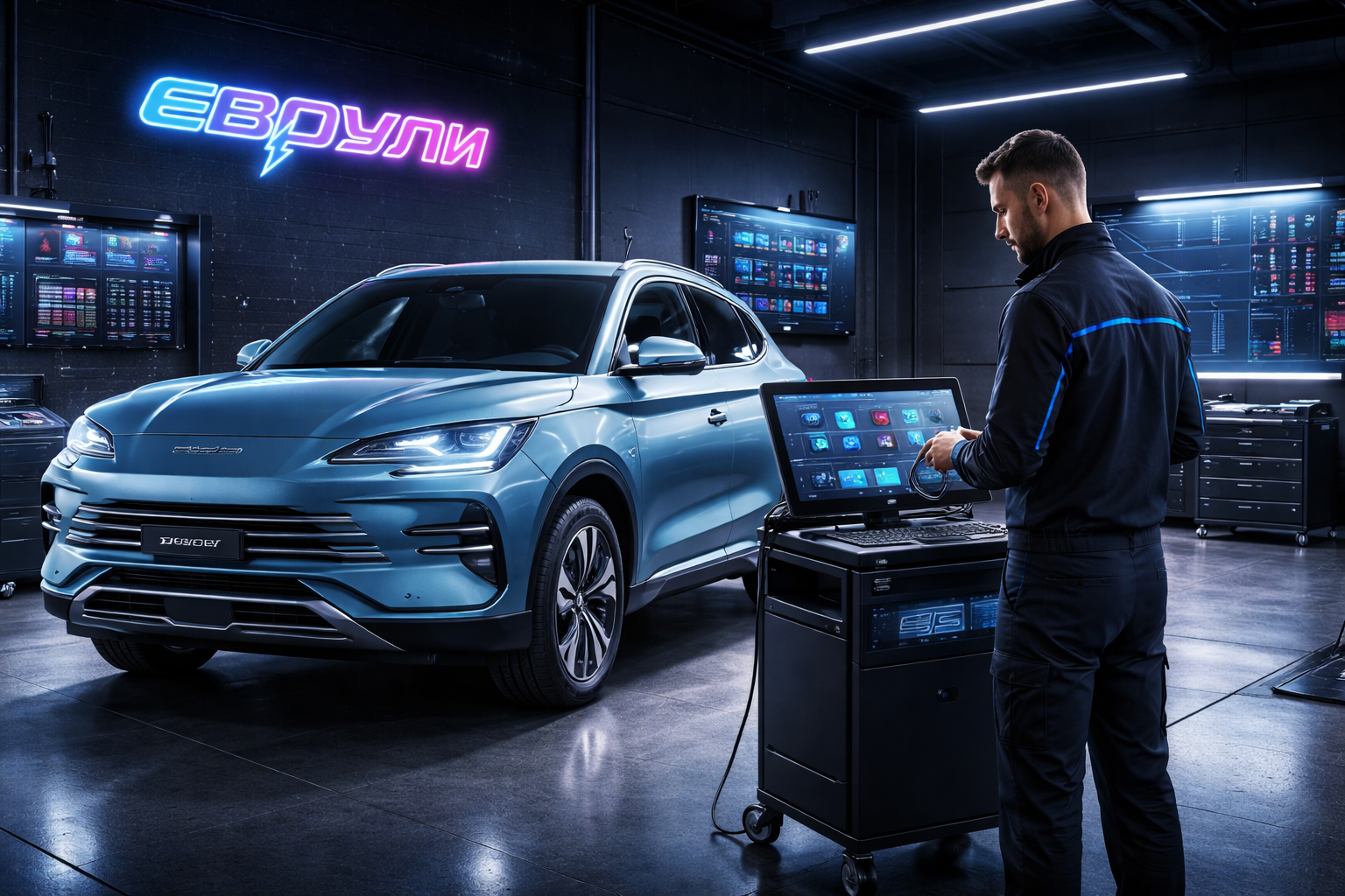 Установка приложений BYD