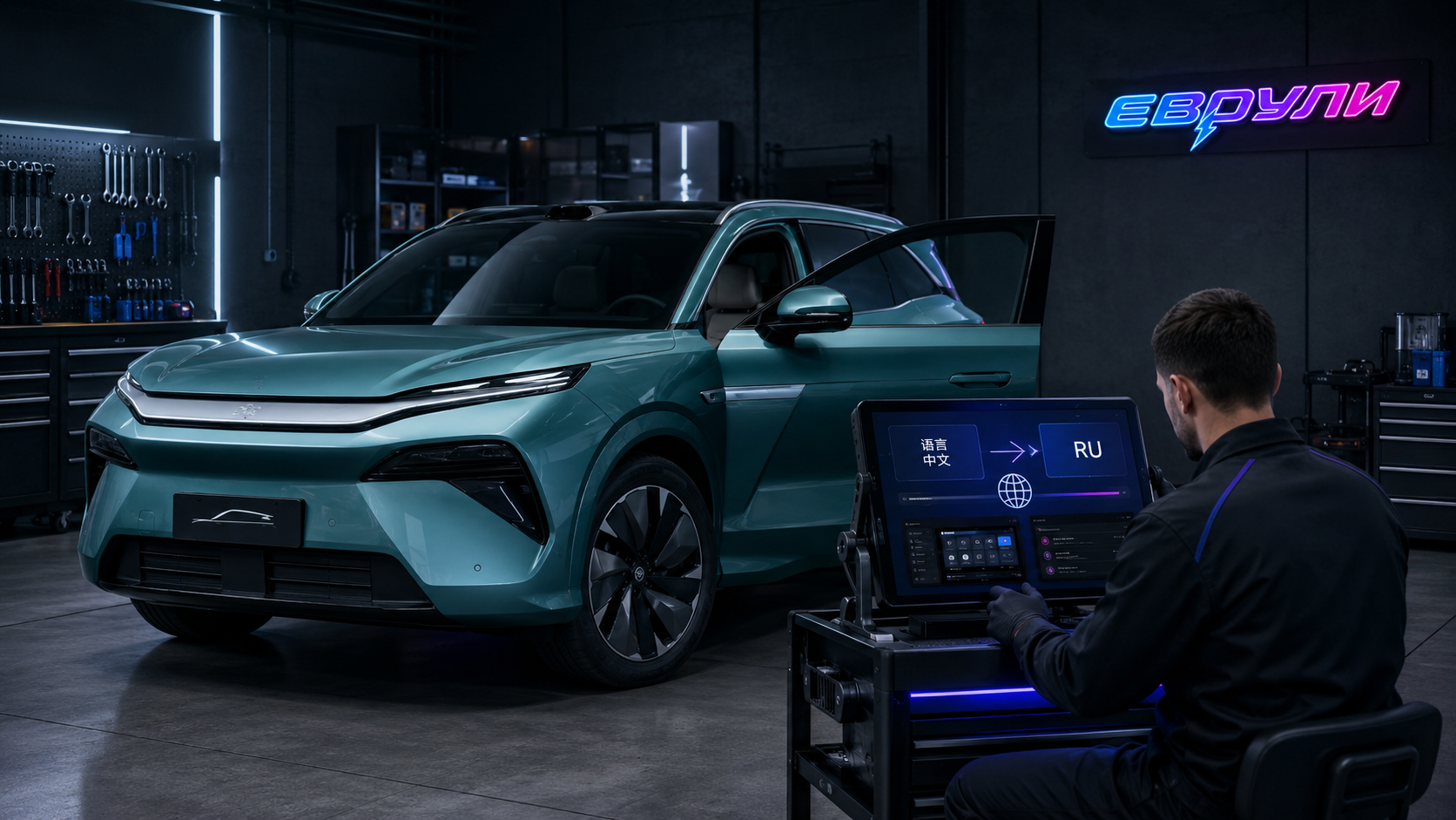 Русификация BYD Tang L