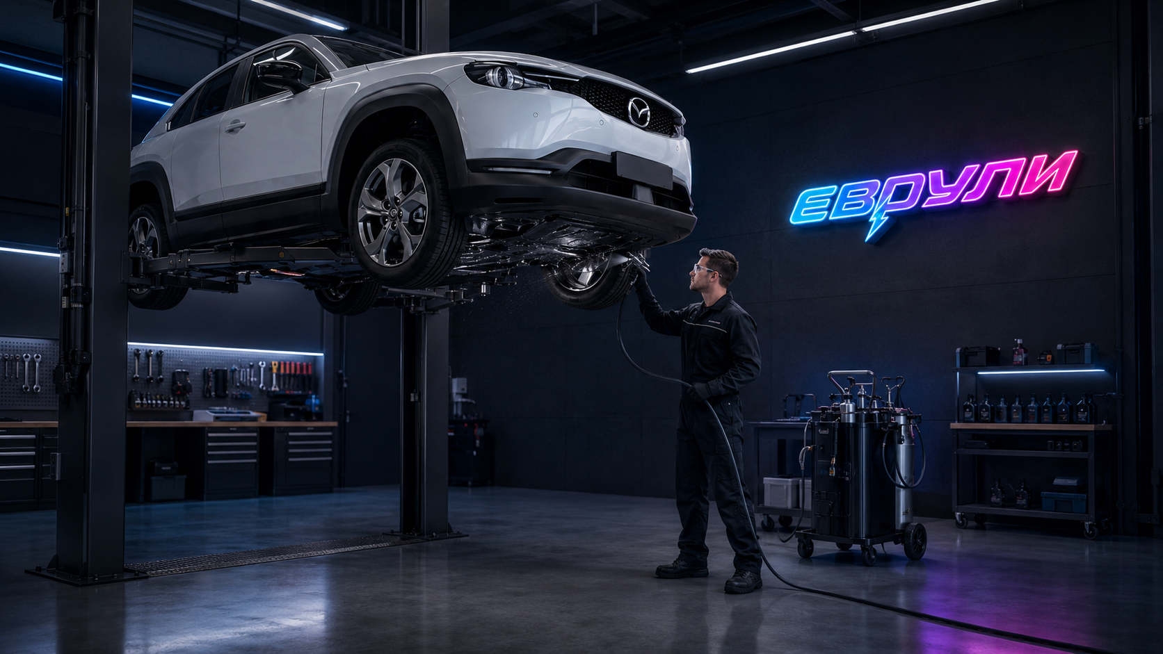 Антикоррозийная обработка Mazda