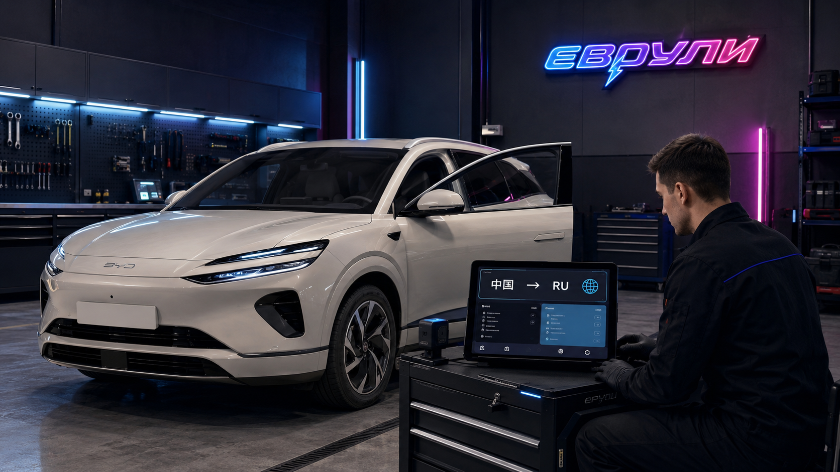 Русификация BYD SeaLion 06