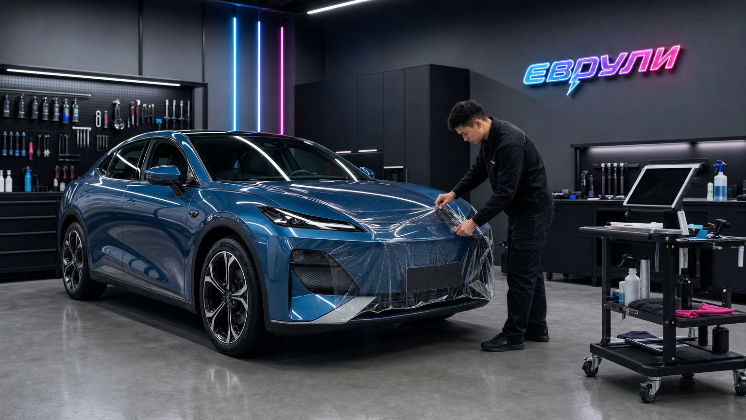 Оклейка антигравийной пленкой Changan / Deepal