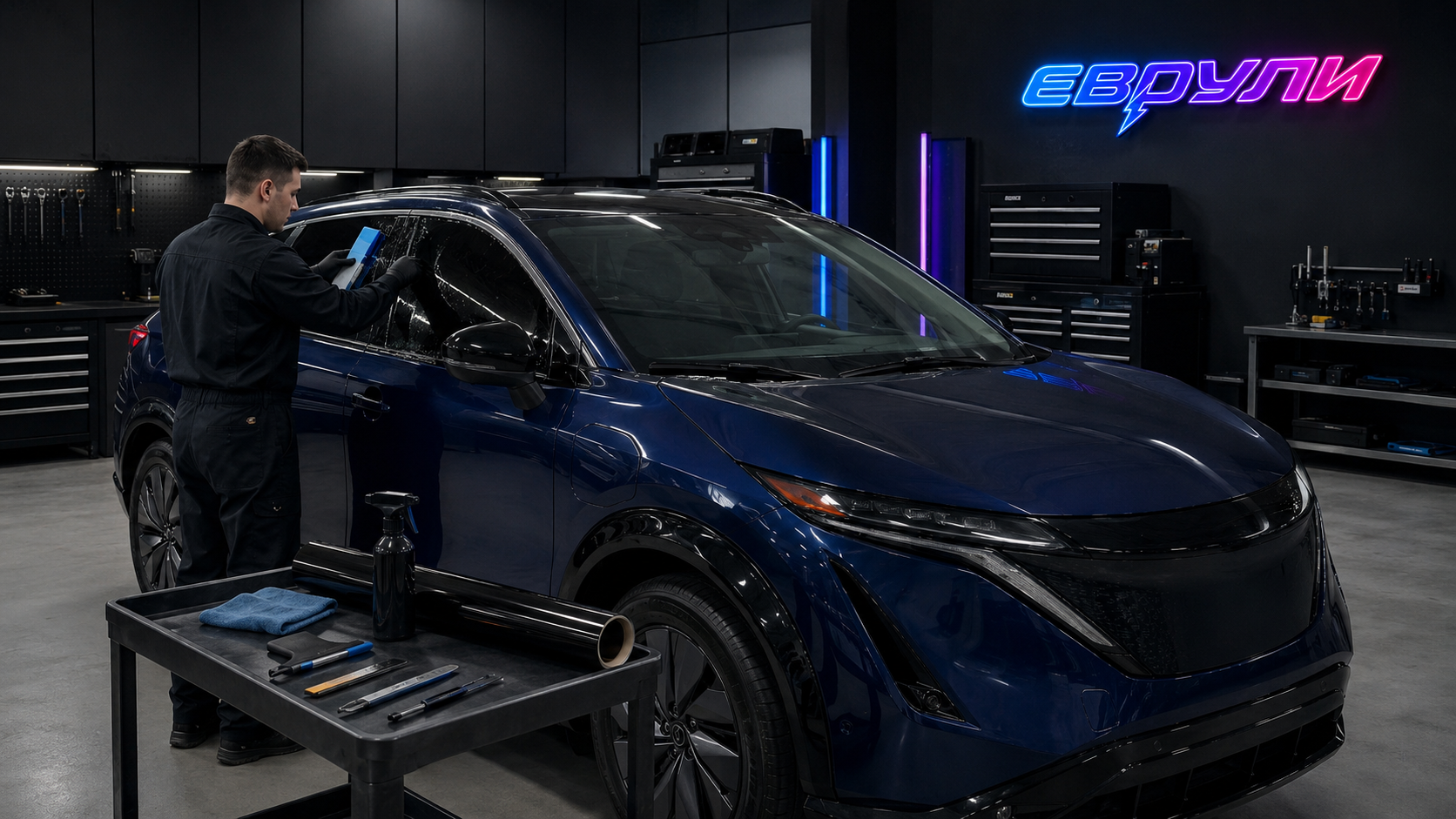Тонировка Nissan