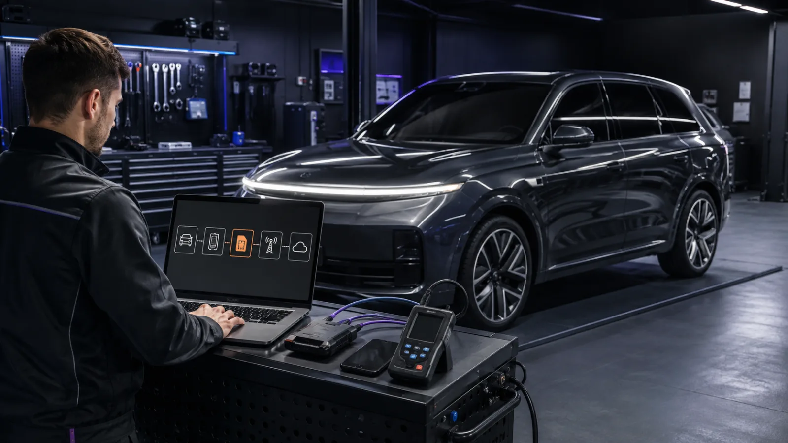 Иллюстрация к статье «Телематика Li Auto: когда проблема в модеме, ПО или аппаратной части»
