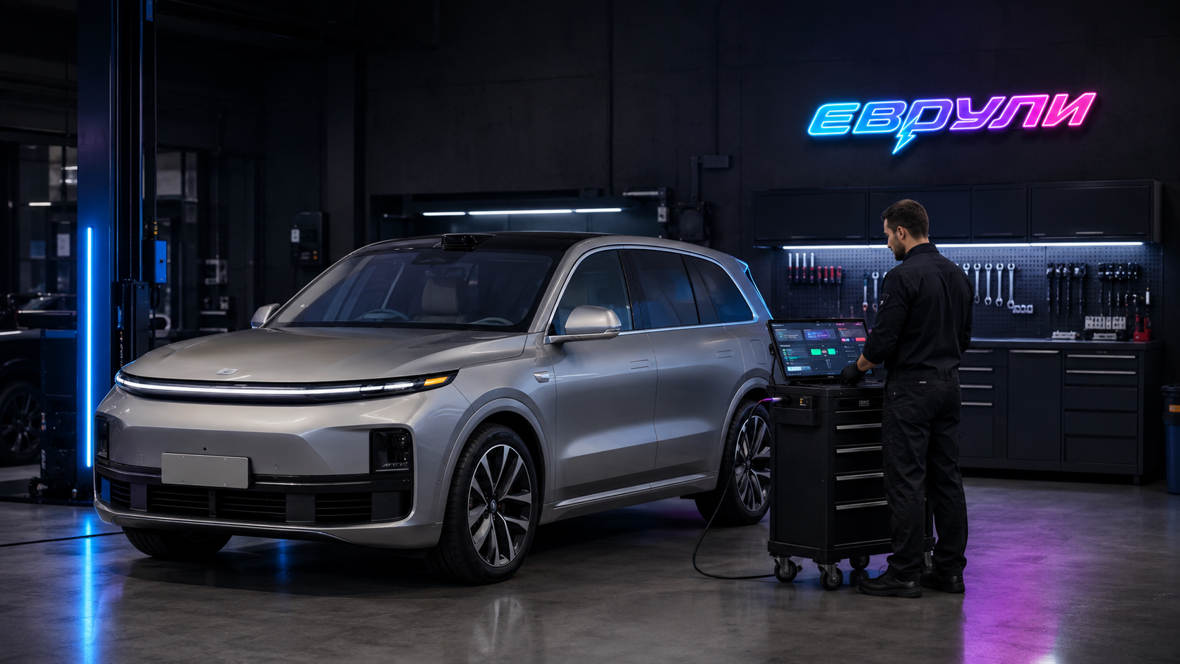 Установка приложений Lixiang (LI Auto)