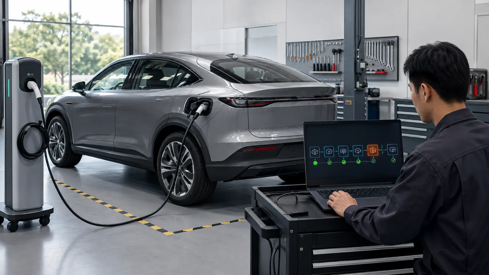 Иллюстрация к статье «Диагностика OBC на BYD: что проверять до покупки нового блока»