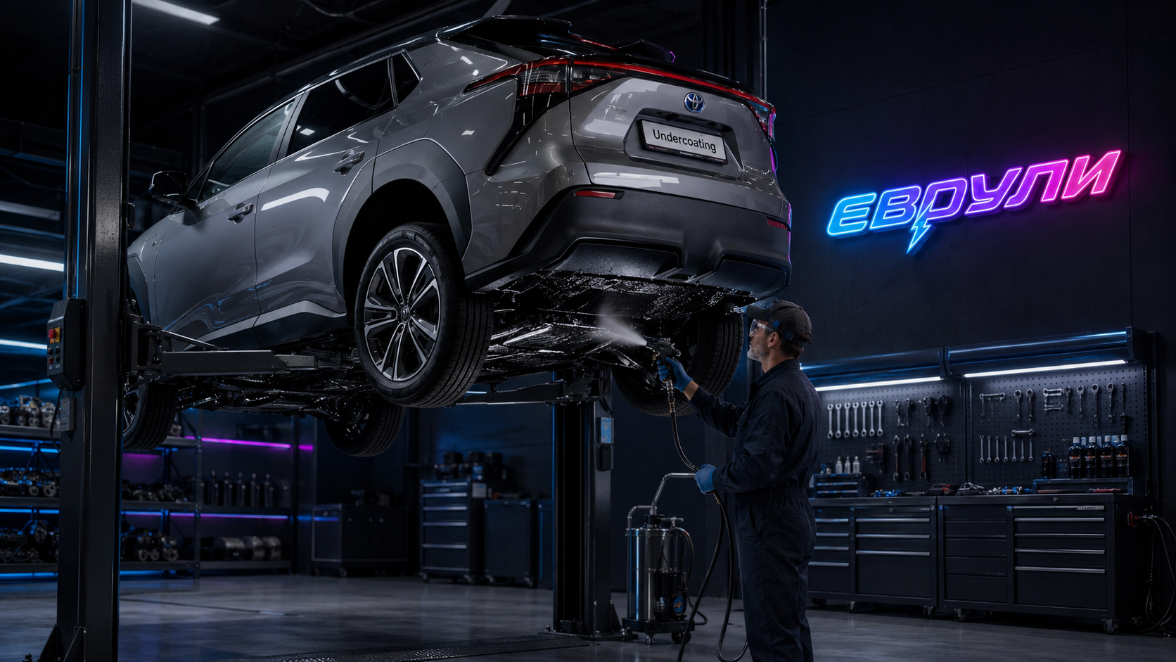 Антикоррозийная обработка Toyota