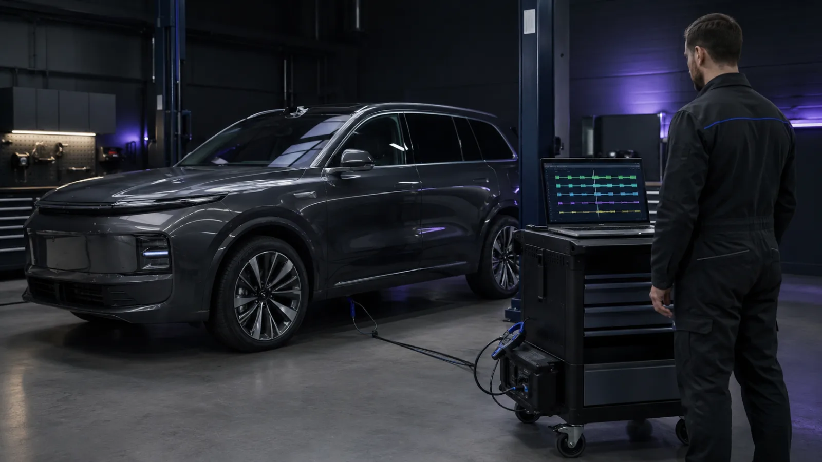 Иллюстрация к статье «Li Auto не уходит в Deep Sleep: почему садится 12V и что проверять»