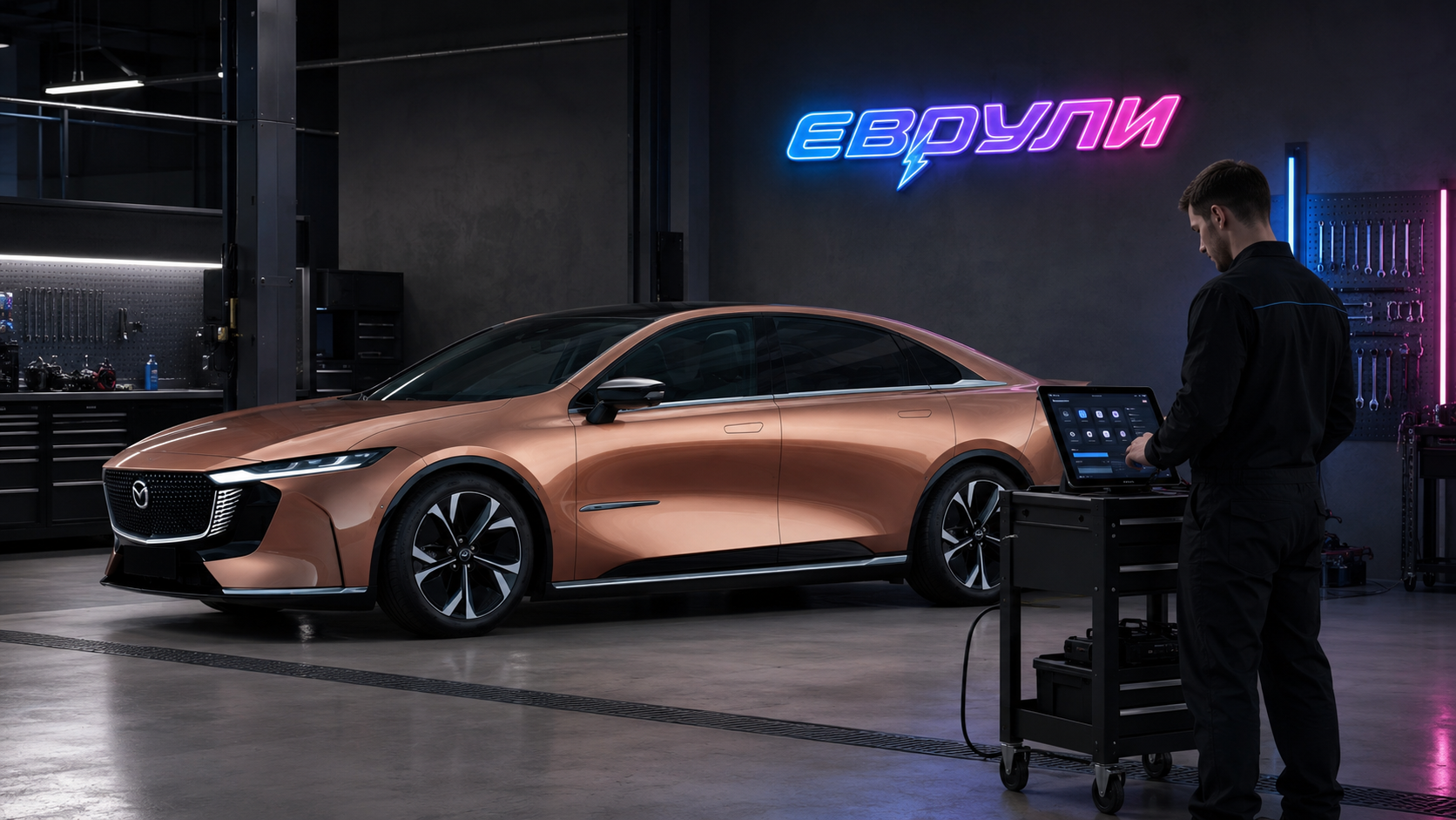 Установка приложений Mazda