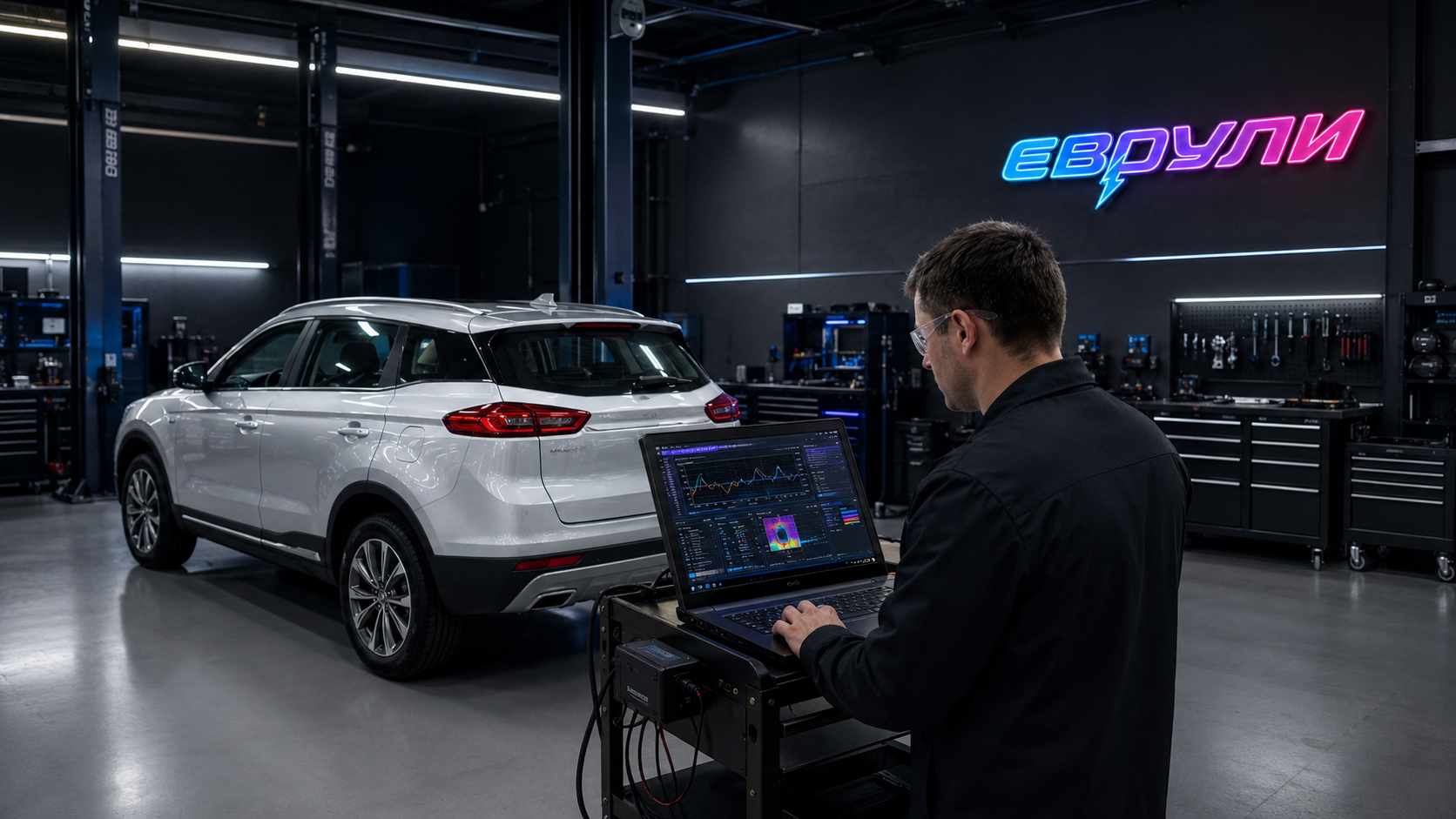 Компьютерная диагностика Geely