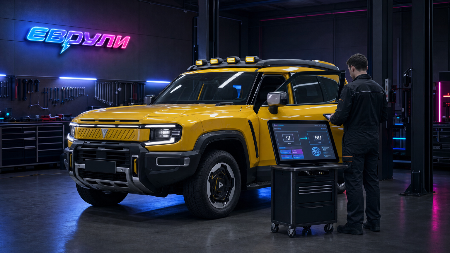 Русификация Changan Deepal G318