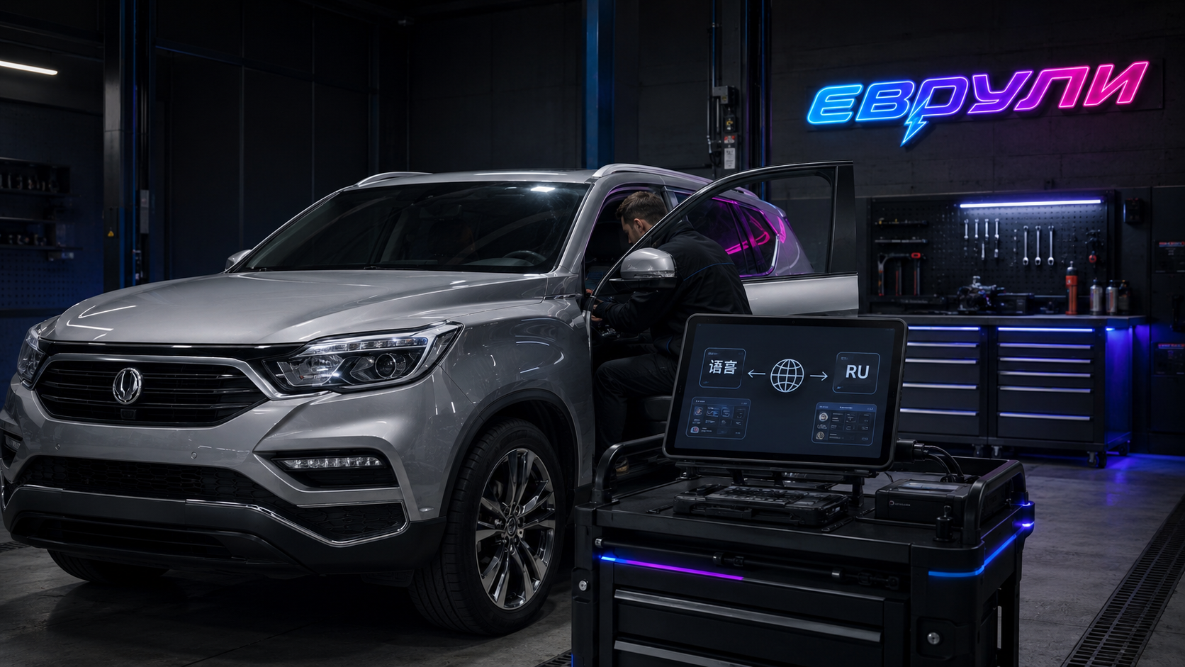 Русификация SsangYong Rexton IV