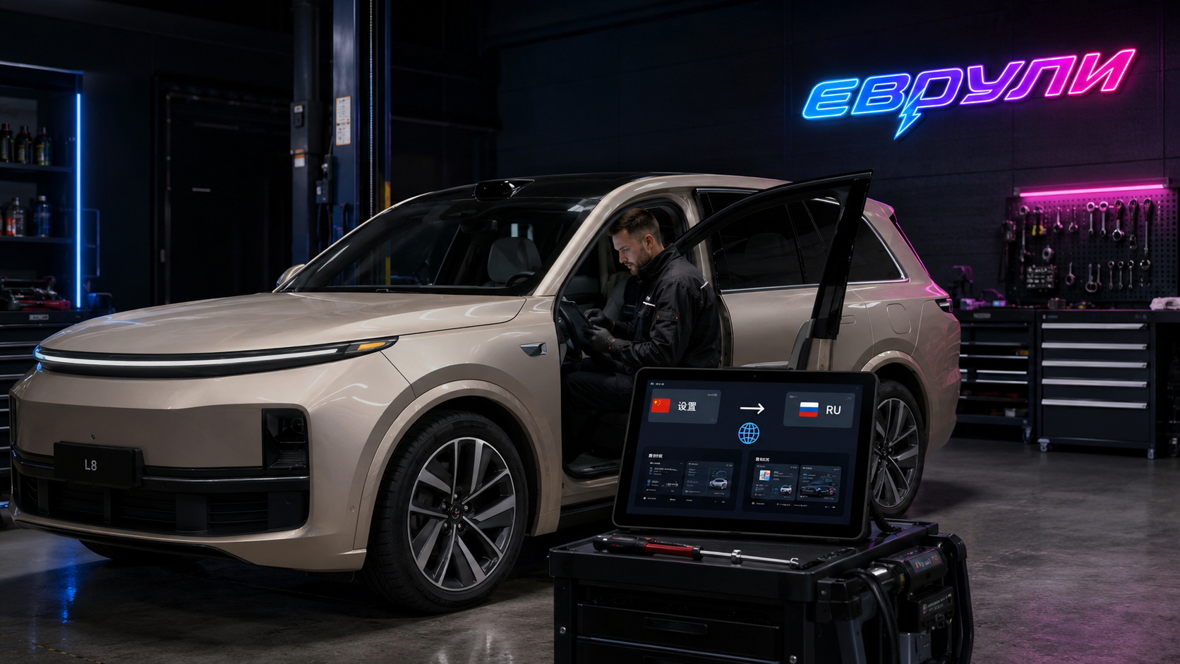 Русификация Li Xiang (Li Auto) L8