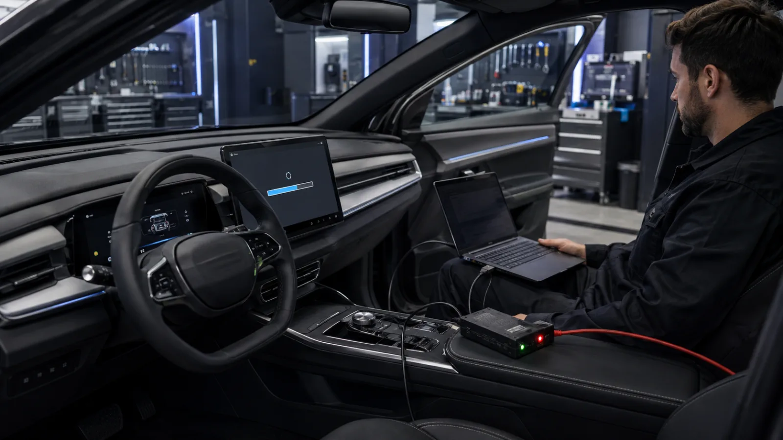 Иллюстрация к статье «Обновление MCU Changan: подготовка, риски и признаки неудачного обновления»