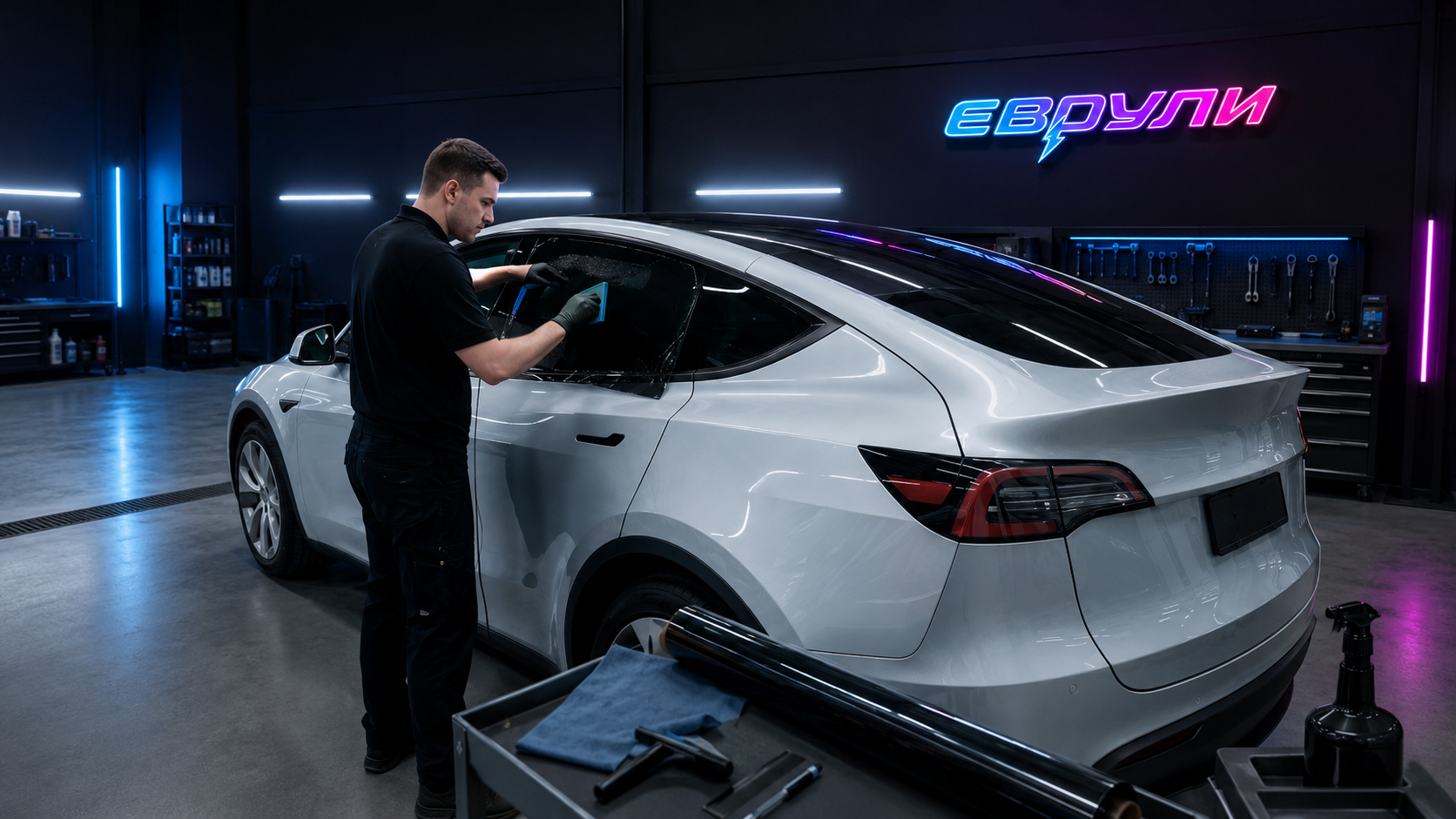 Тонировка Tesla