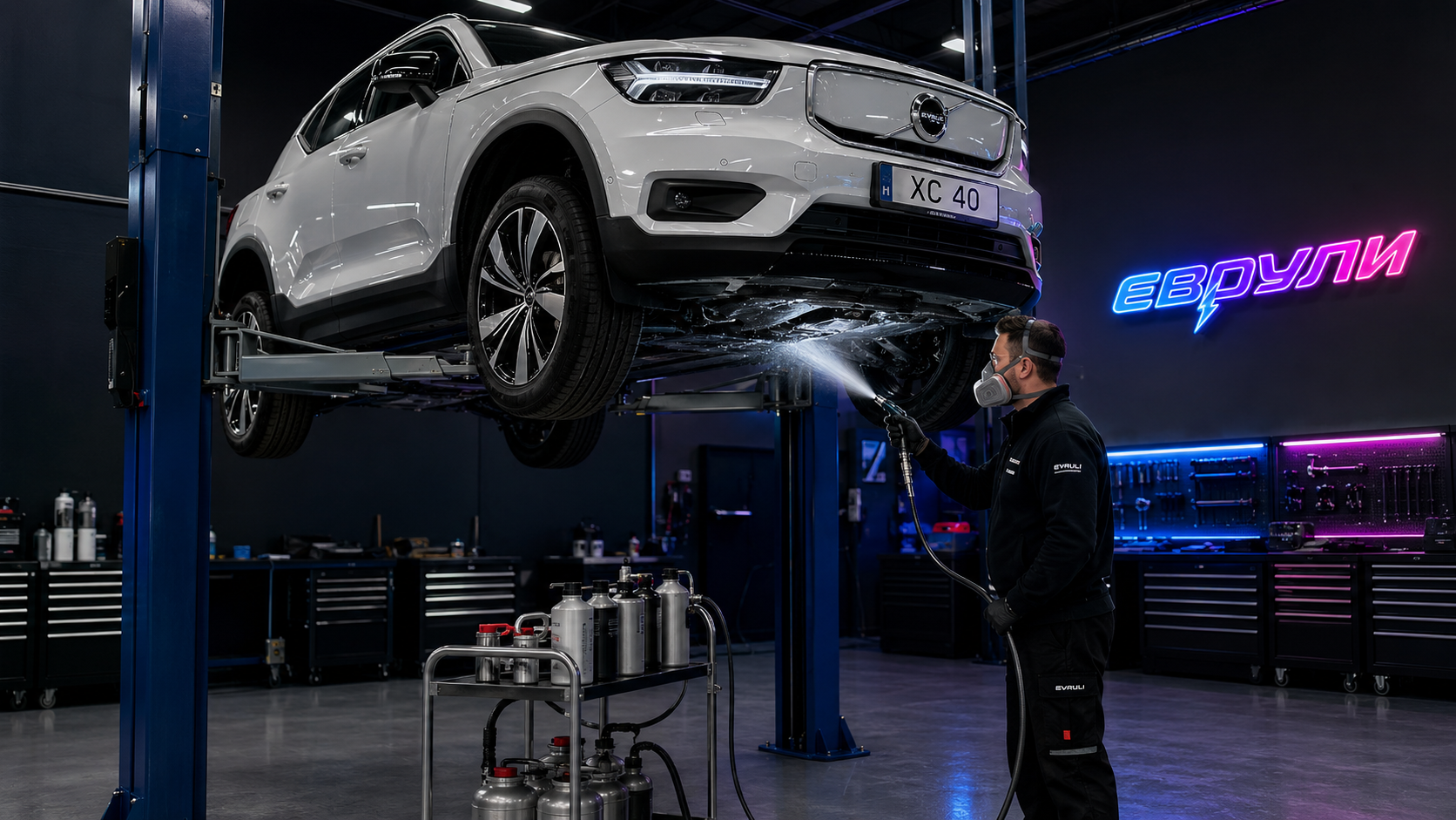 Антикоррозийная обработка Volvo