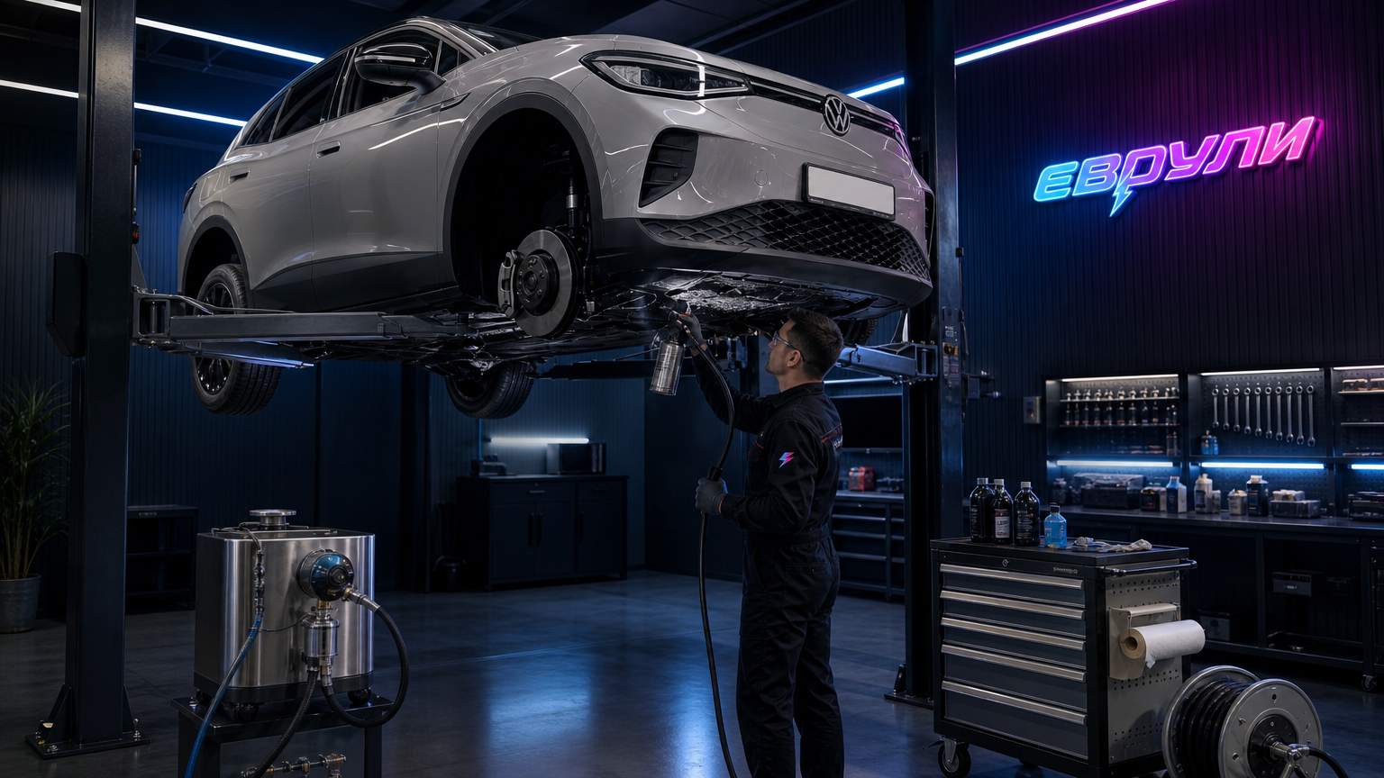 Антикоррозийная обработка Volkswagen