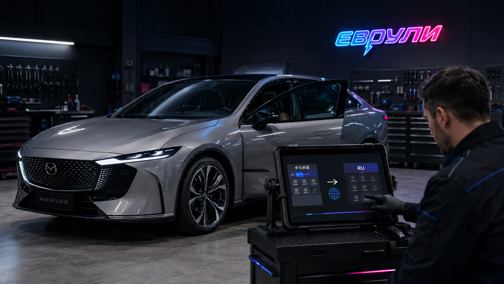 Русификация Mazda EZ-6